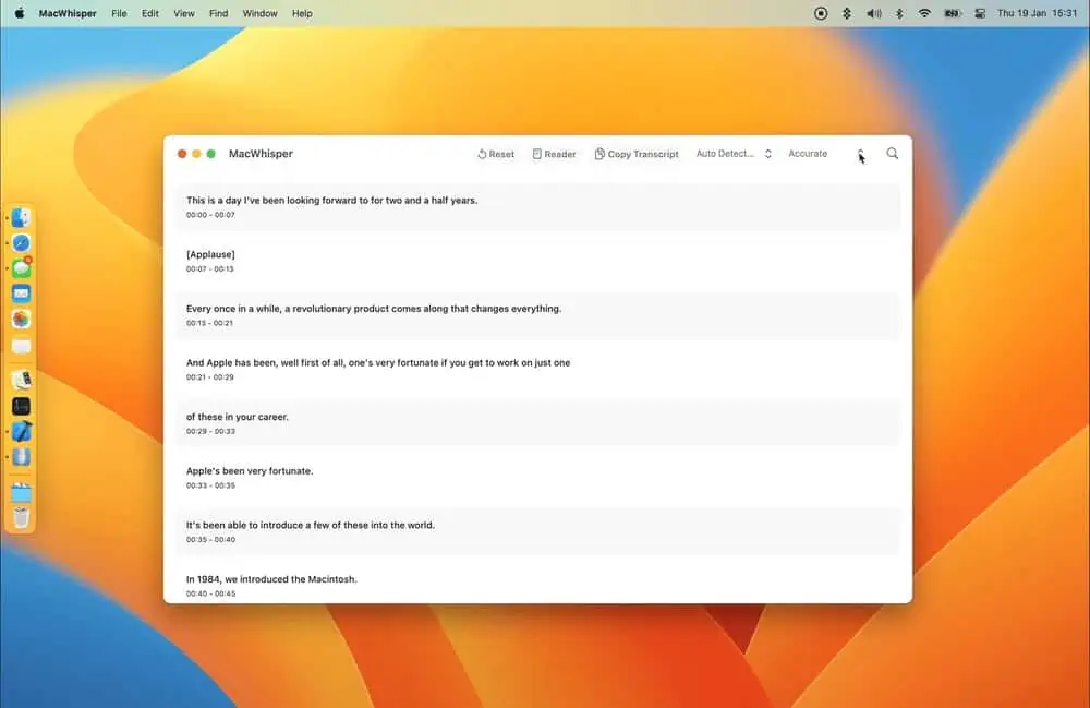 app áudio para texto