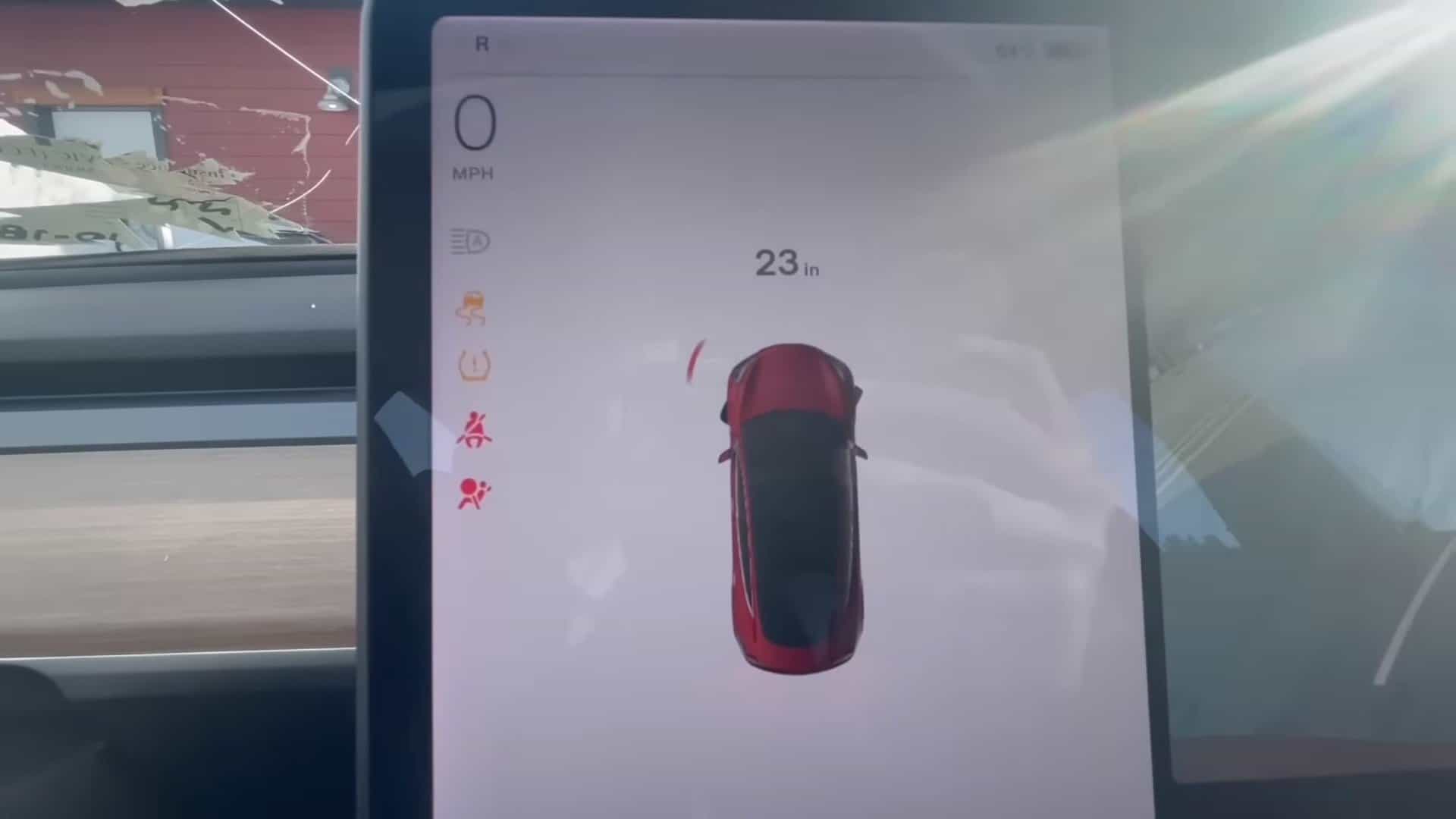 Tesla 2023 distâncias