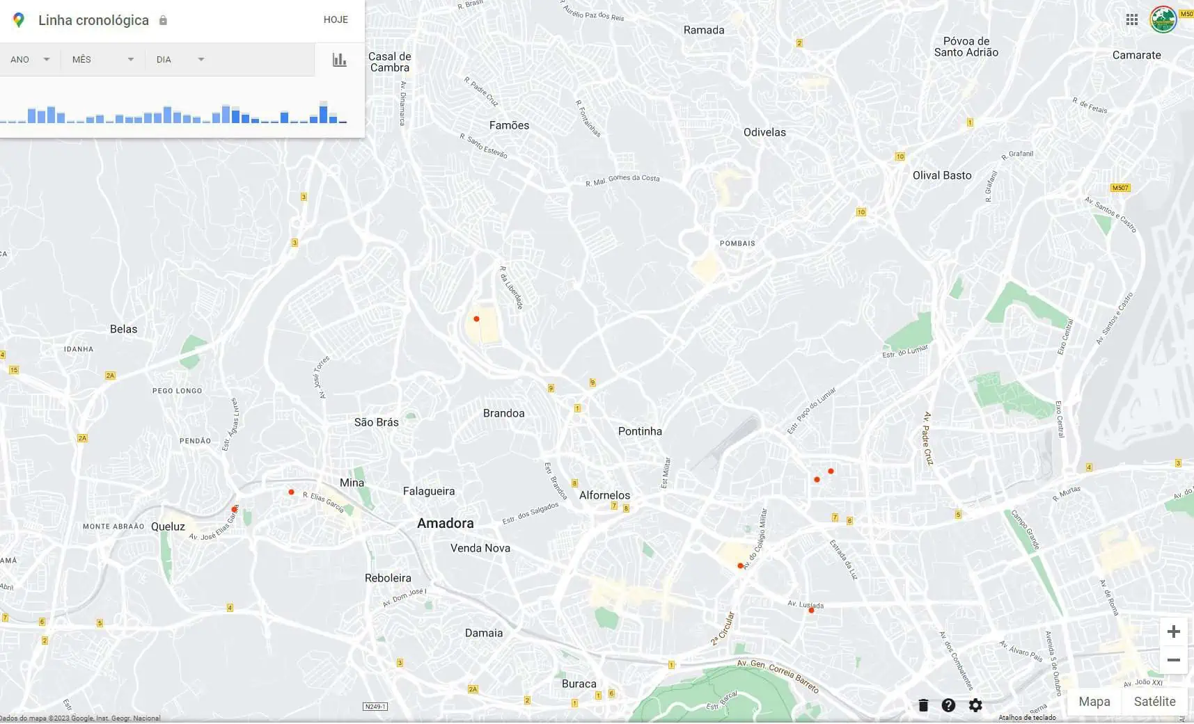 Android: este site mostra todos os locais por onde andou!