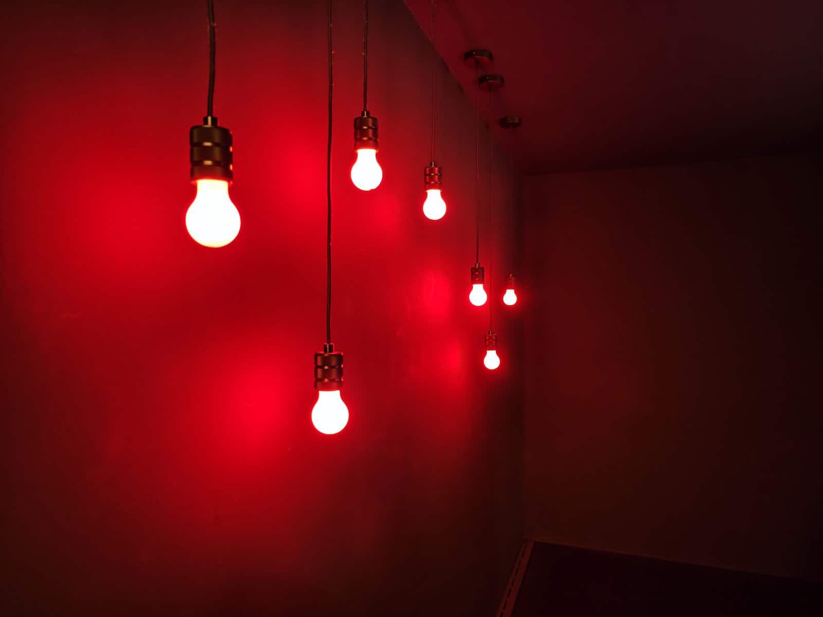 luzes LED queimam-se