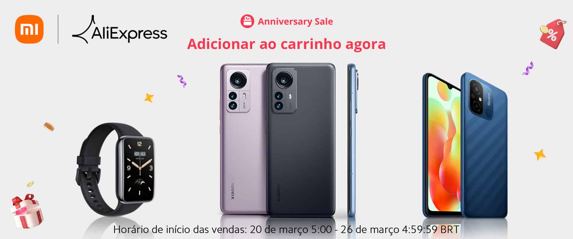 Xiaomi: Promoções de Aniversário prestes a começar!