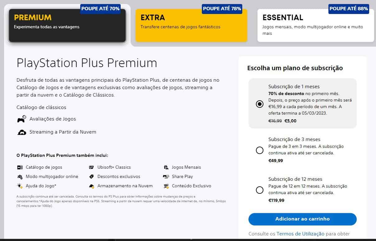 12 Meses de PS Plus, Extra, Codigo