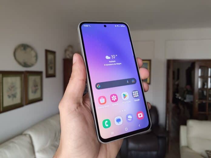 Receber um smartphone Samsung