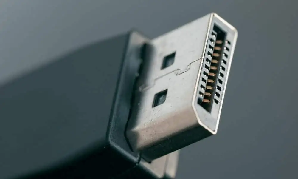DisplayPort não funciona