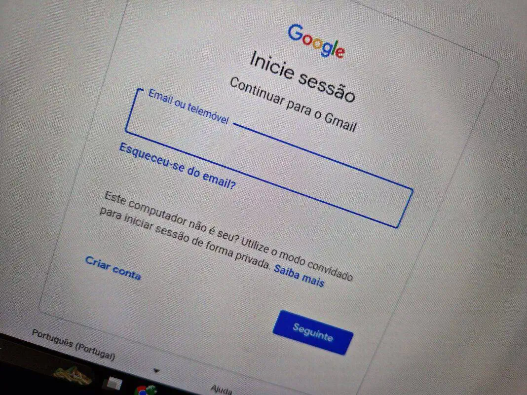 abrir o Gmail no Chrome