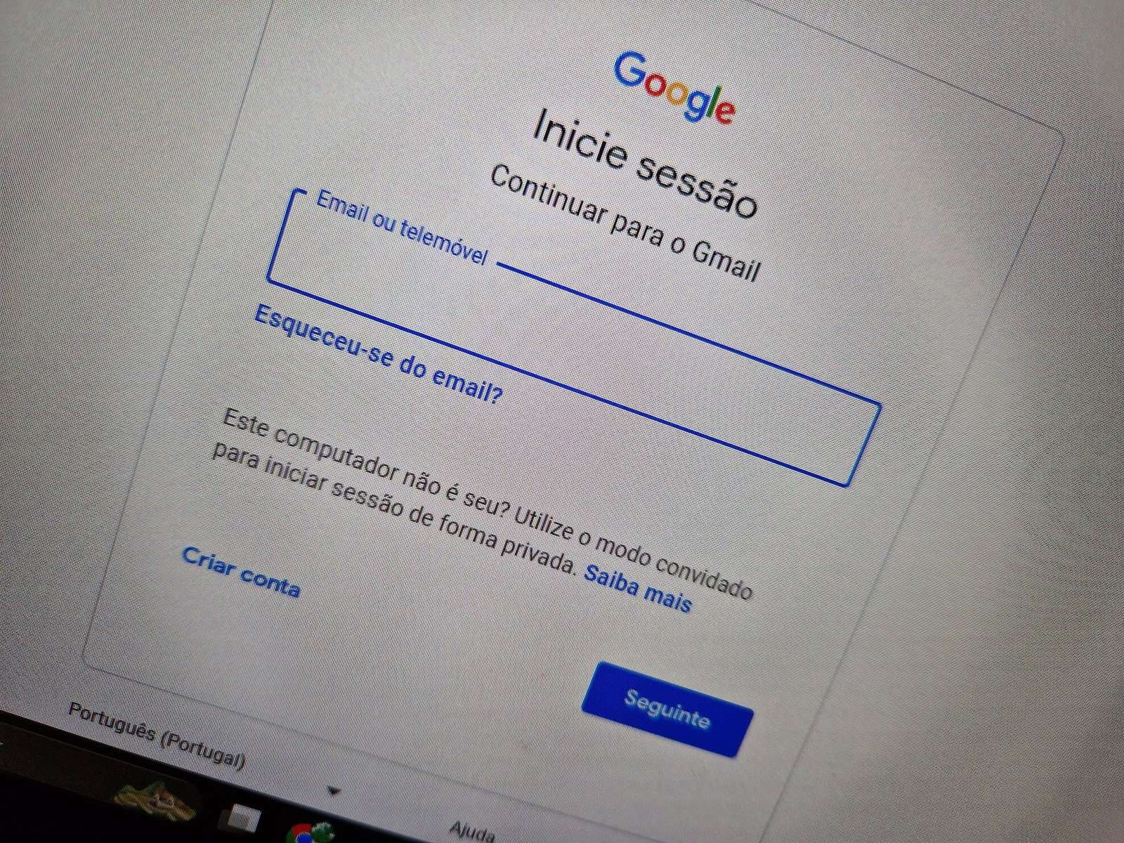 abrir o Gmail no Chrome