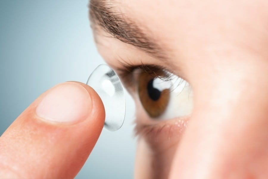lentes de contacto, lente, orto-k