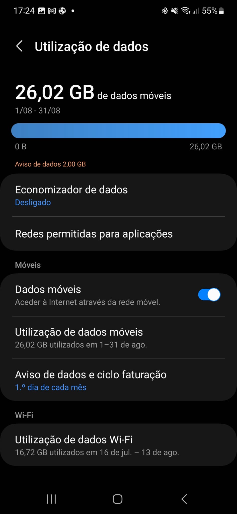 aumentar a velocidade de download do smartphone