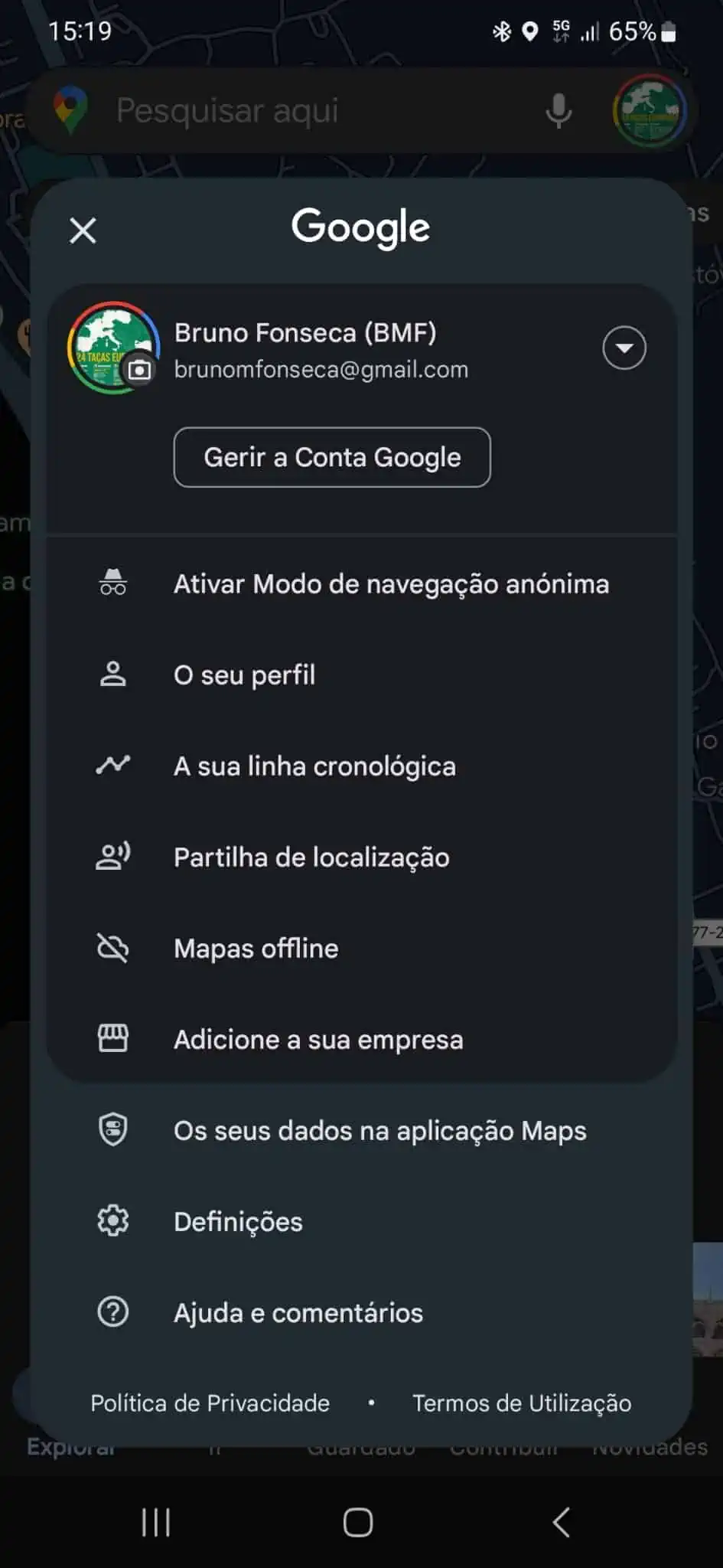 Google Maps gastar menos dados