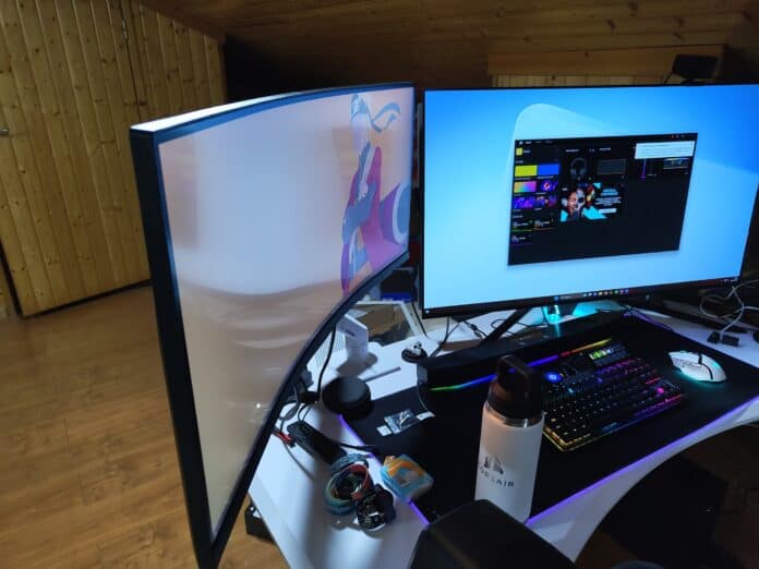 muito tempo à frente de ecrãs, comprar braço para o monitor