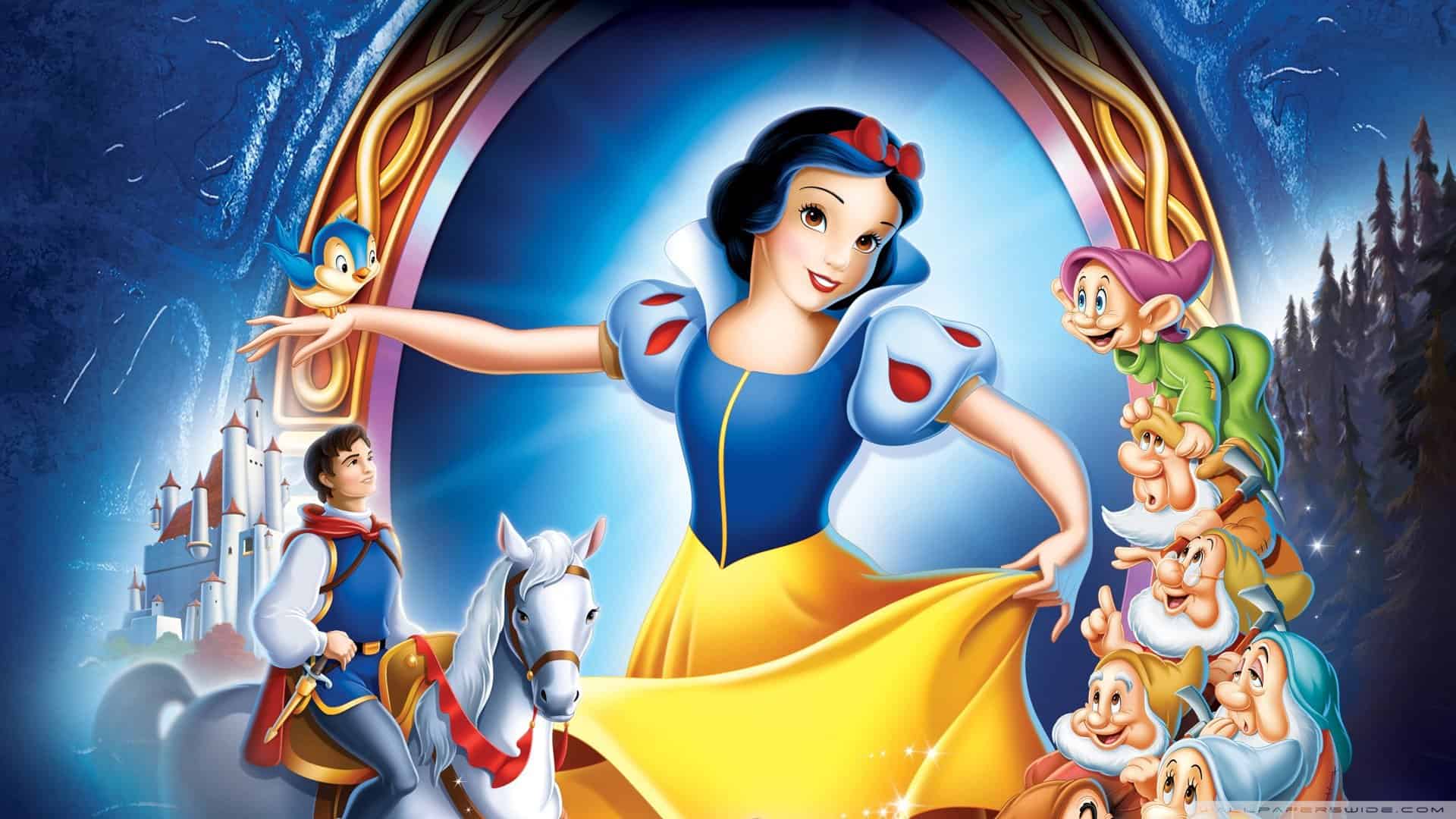 Nunca viu a Branca de Neve? Veja na Disney+ em 4K! Incrível!