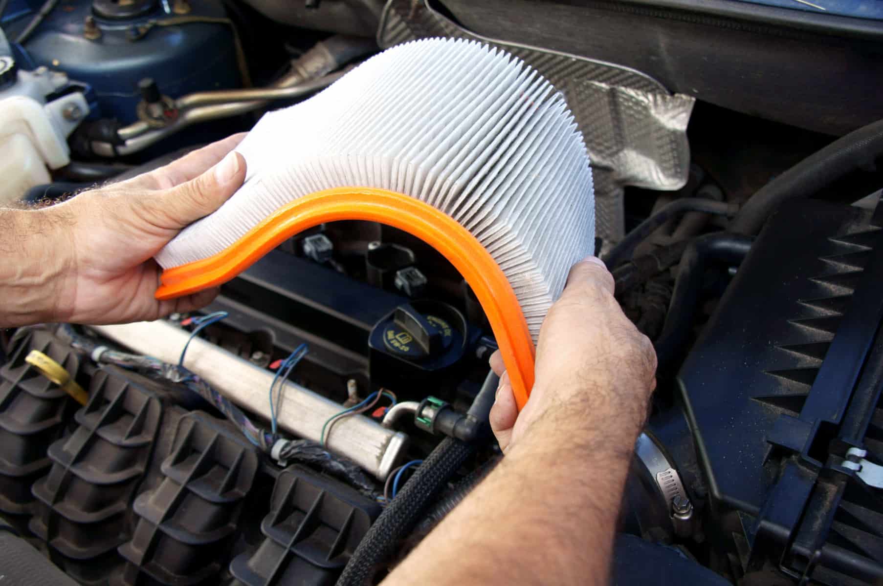 Car air filter peças originais para o automóvel, mudar o filtro de ar do carro