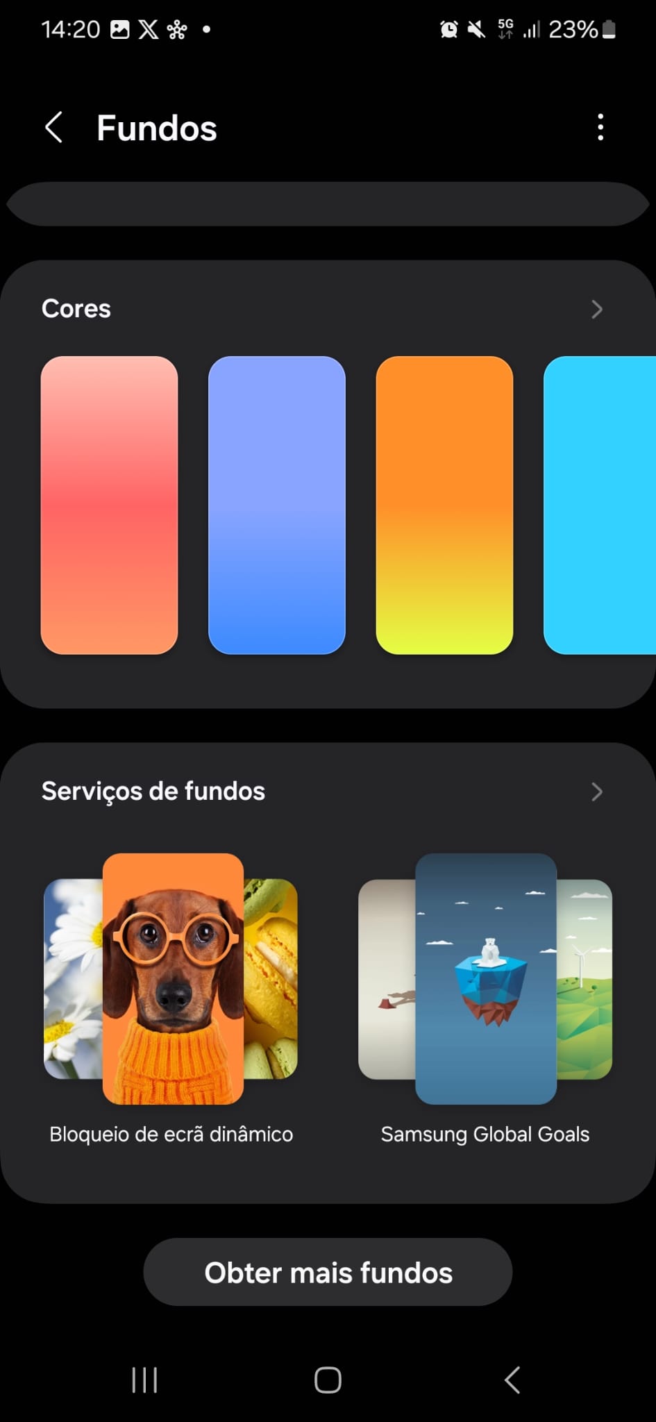 mais memória no smartphone Android