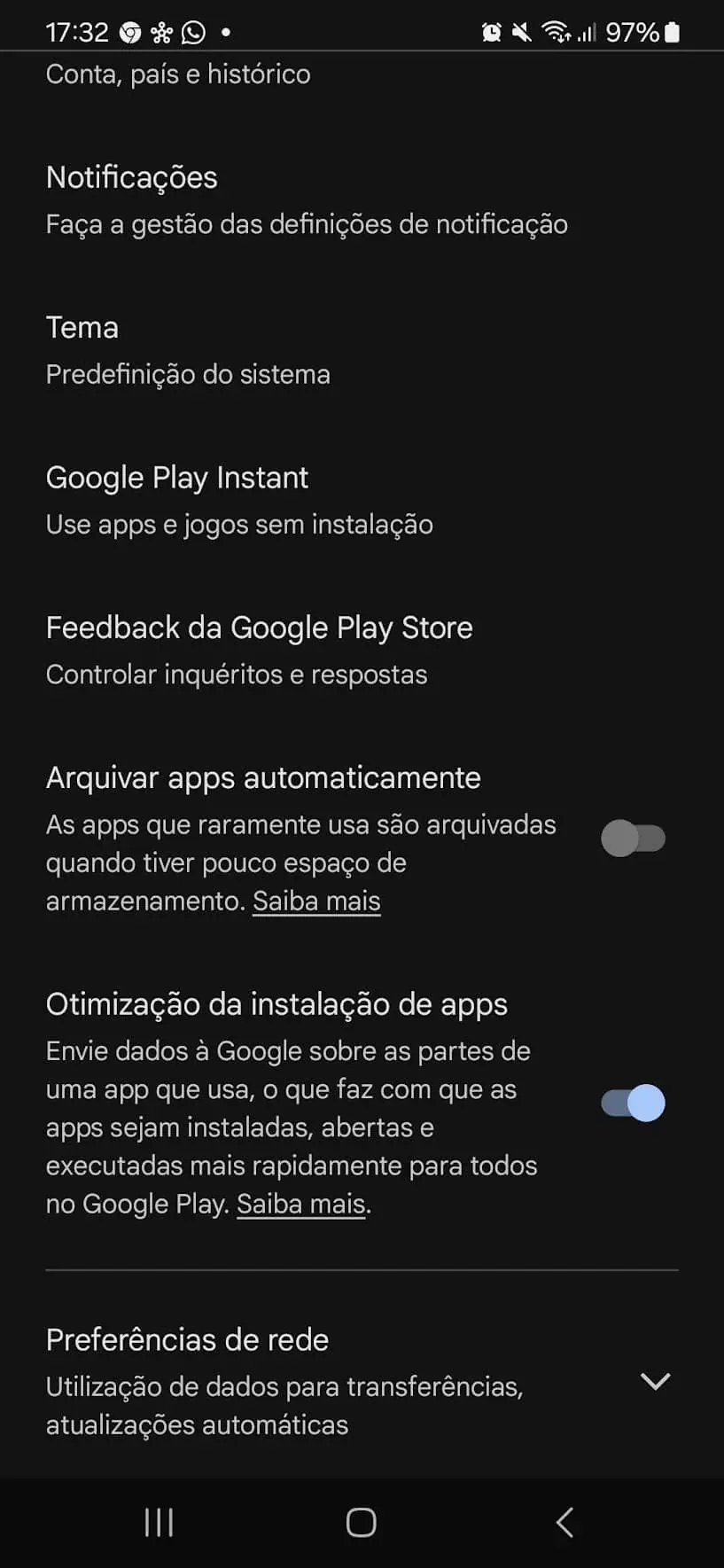 Como arquivar apps automaticamente e liberar espaço no Android