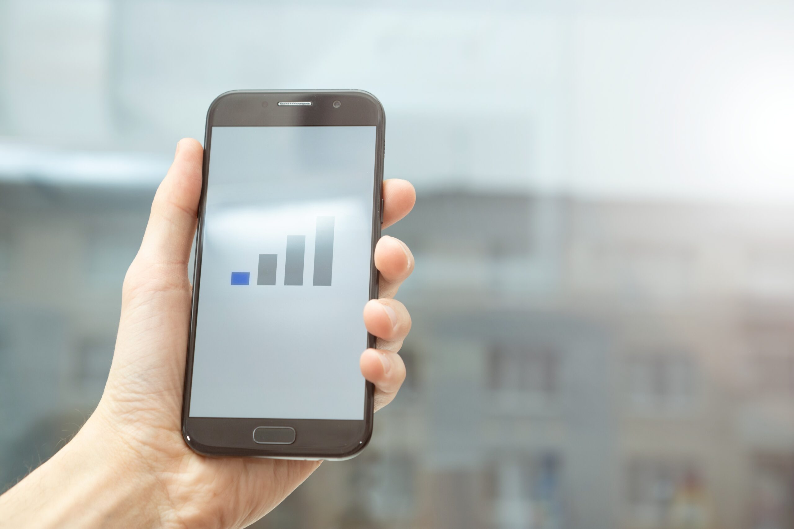 Android: ter todas as barras de rede significa velocidade máxima?