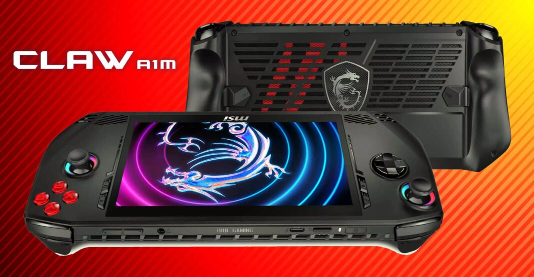 msi, claw, consola