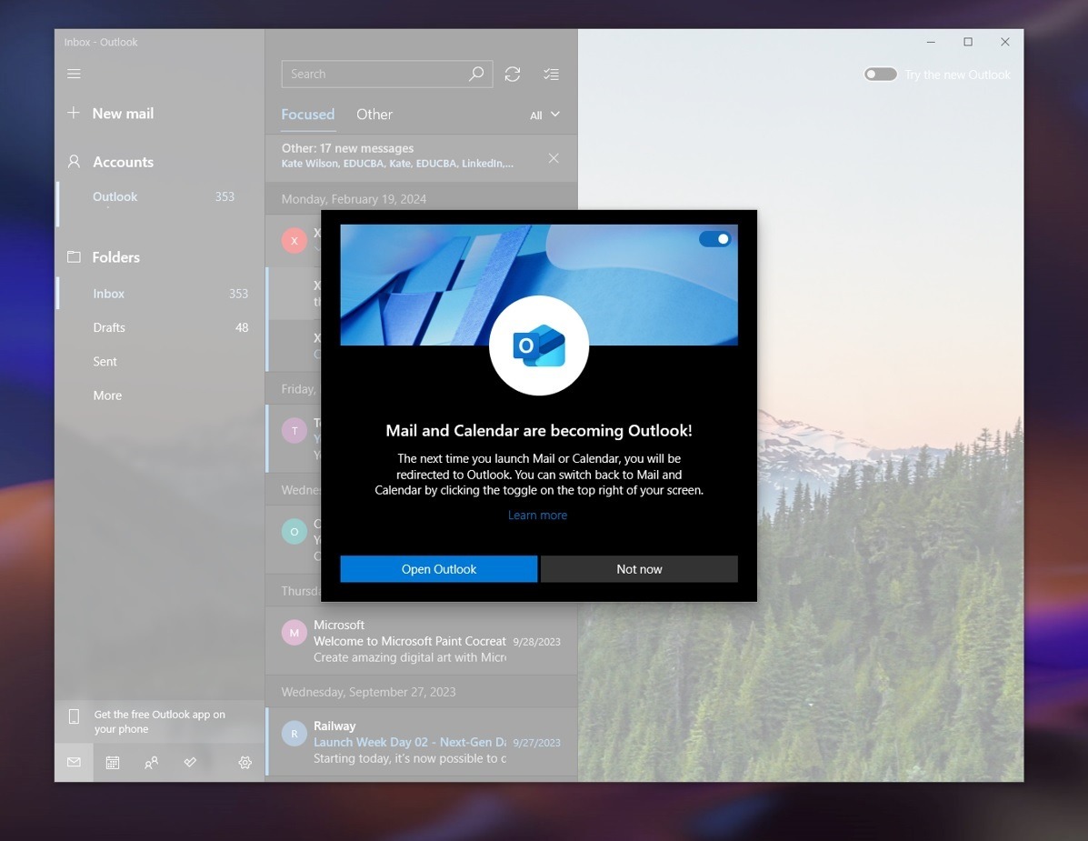 Outlook: atenção à migração forçada no Windows 11 e 10!