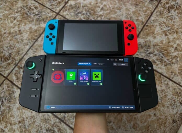 switch, consola, portátil