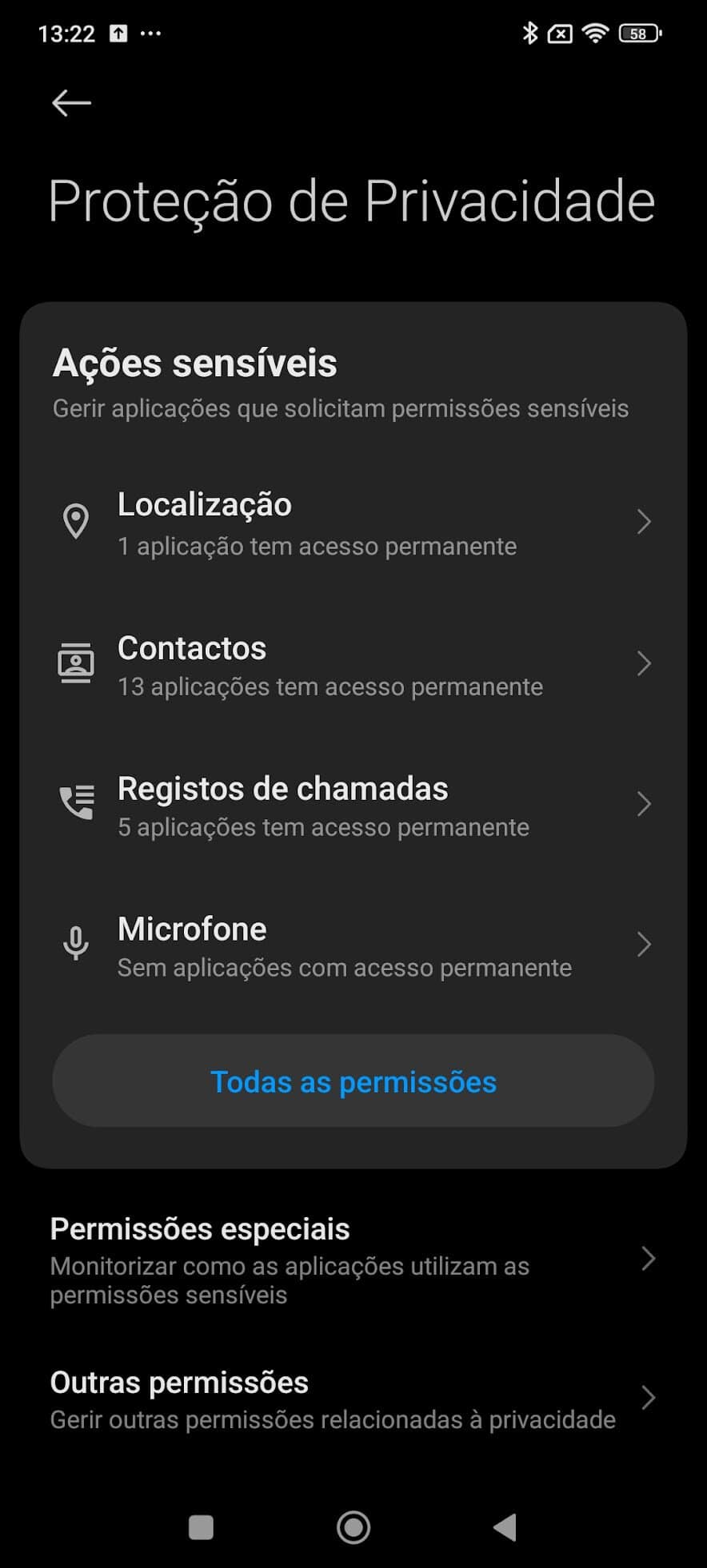 Xiaomi proteção de privacidade