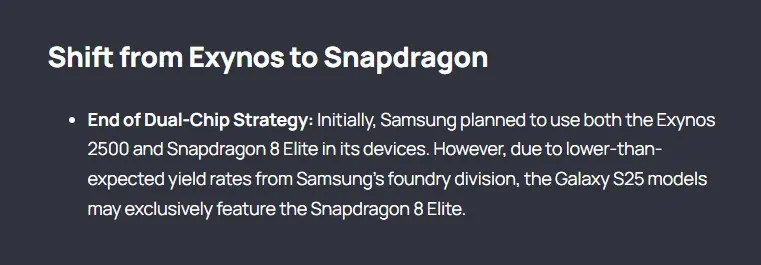 samsung vai desistir do exynos!? não é uma boa notícia!