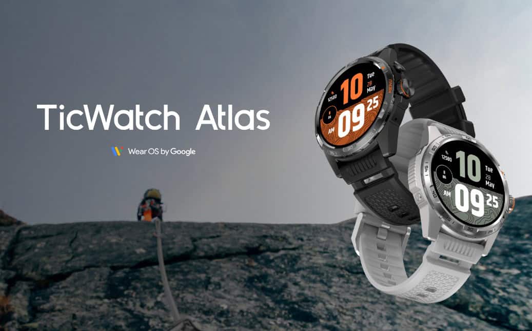 ticwatch atlas: galaxy watch/apple watch ultra a metade do preço