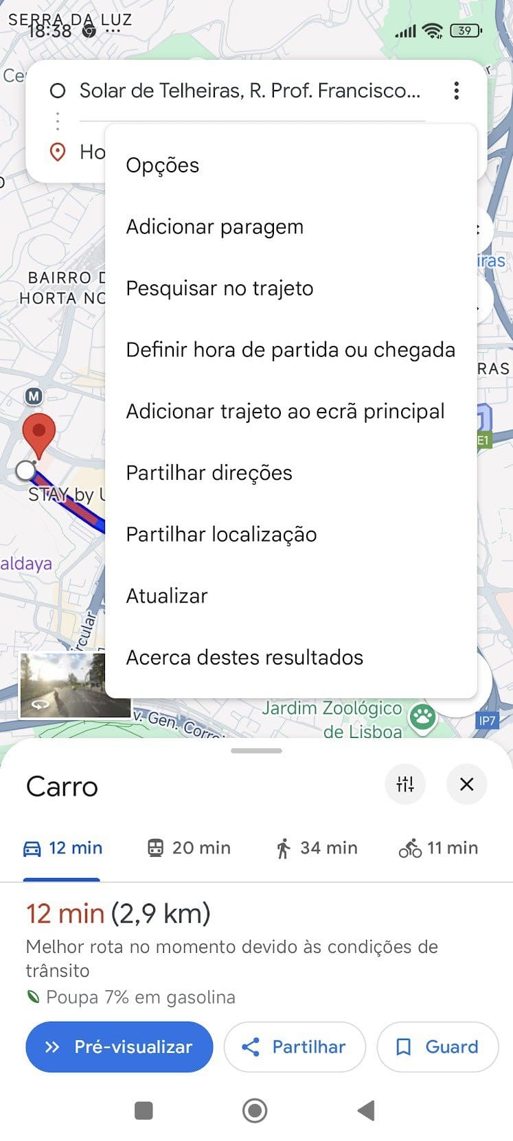 faça isto no google maps e não volta a chegar atrasado!
