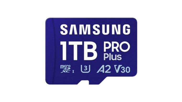 cartões microsd de 1tb? já estão abaixo dos 100€!