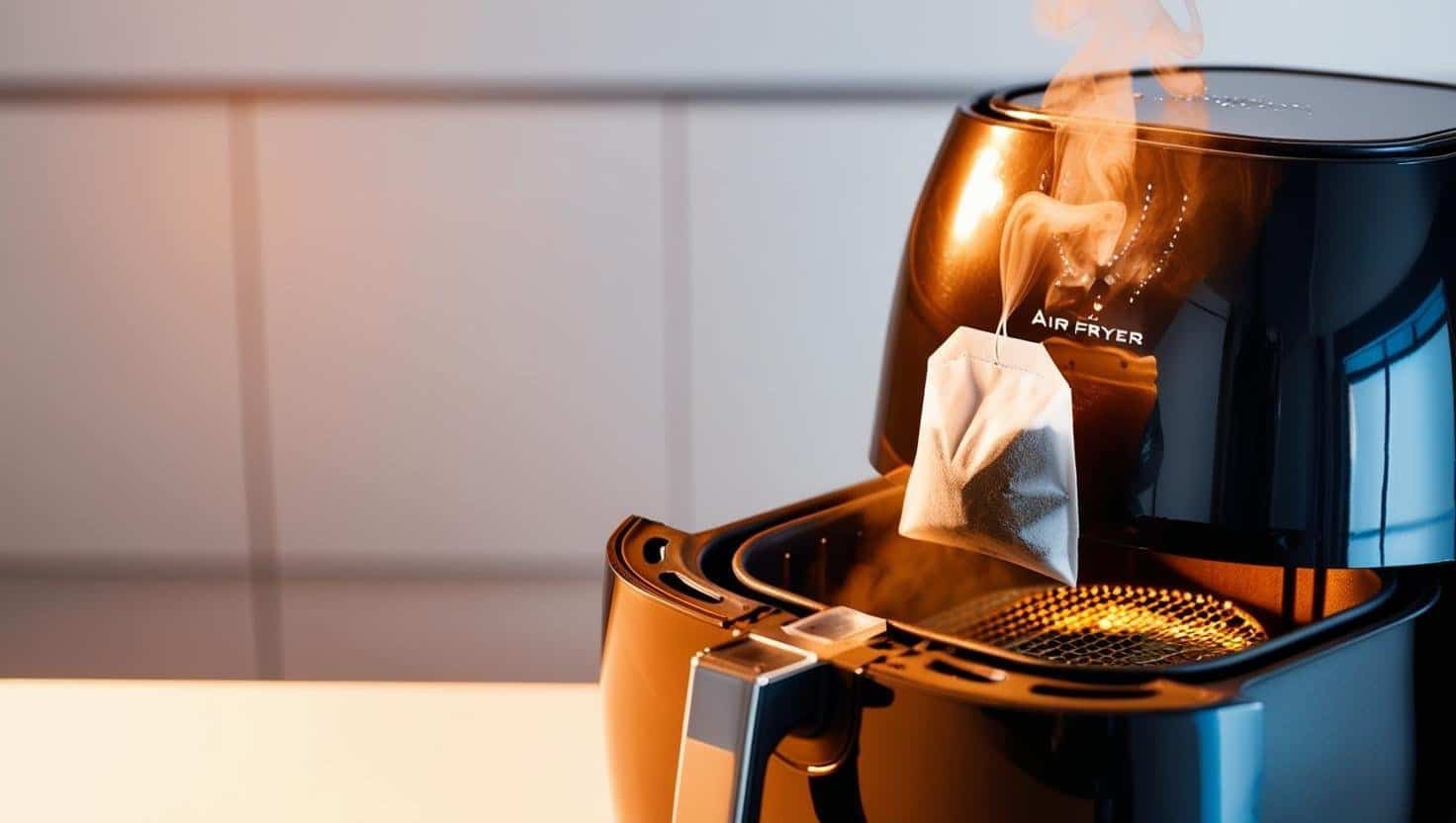 já conhece os truque das saquetas de chá na air fryer?