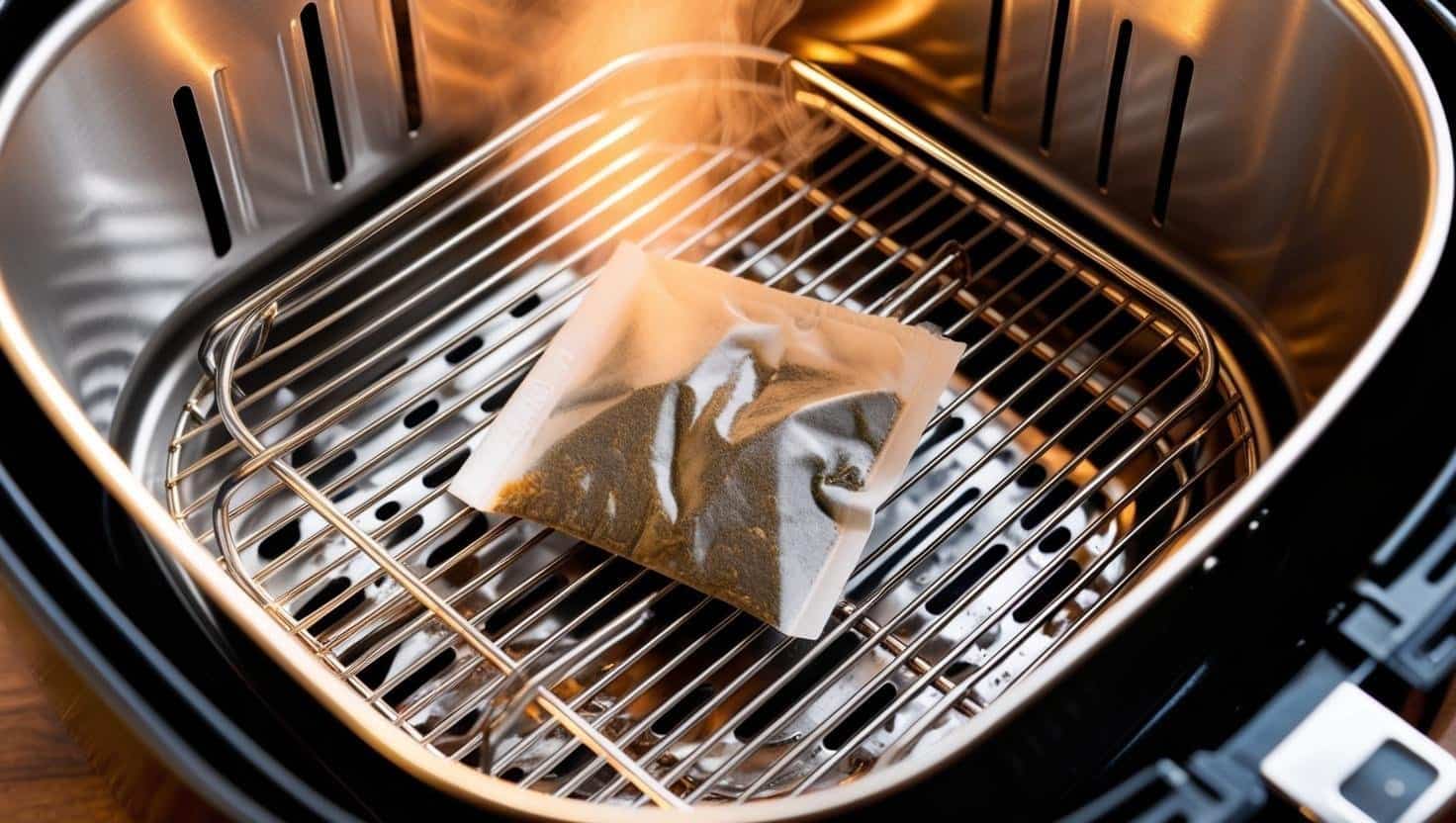 já conhece os truque das saquetas de chá na air fryer?