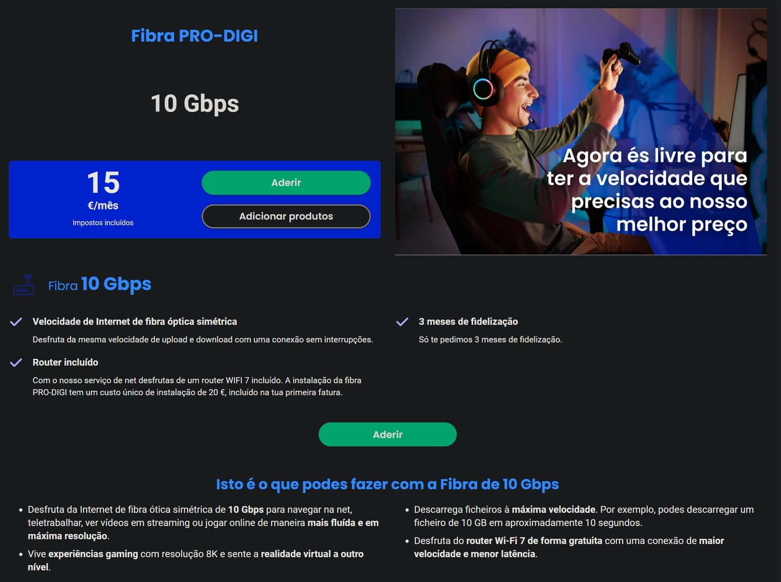 digi já tem pacote de 10gbps disponível em portugal! digi já tem pacote de 10gbps disponível em portugal!