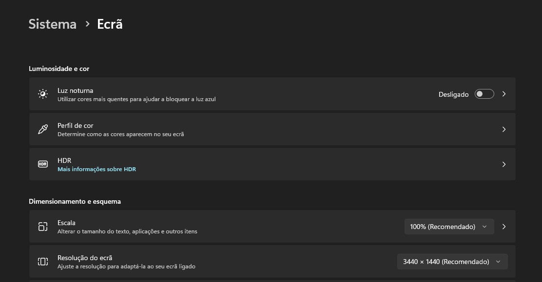 ative esta função para descansar a vista no seu windows