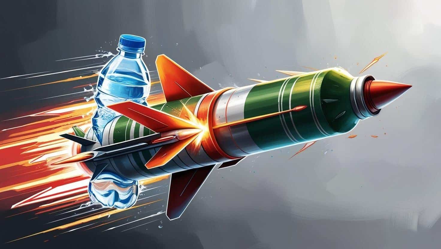 auto: isto transforma uma garrafa de água num projétil! cuidado auto: isto transforma uma garrafa de água num projétil! cuidado