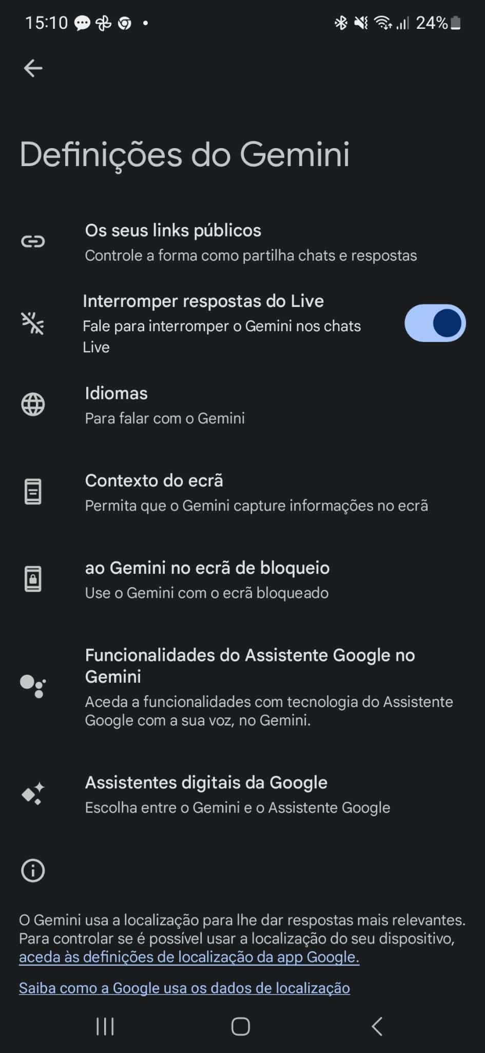 google resolveu um grande problema do gemini no android!