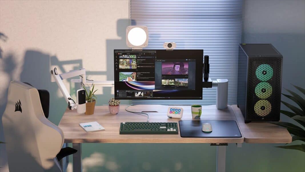 corsair lançou uma mesa para quem tem pouco espaço em casa!
