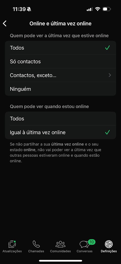 quatro coisas a fazer já para ter o whatsapp mais seguro