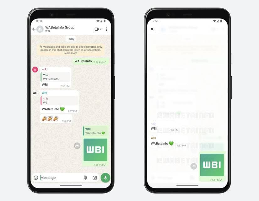 whatsapp vai receber respostas encadeadas! como funcionam?