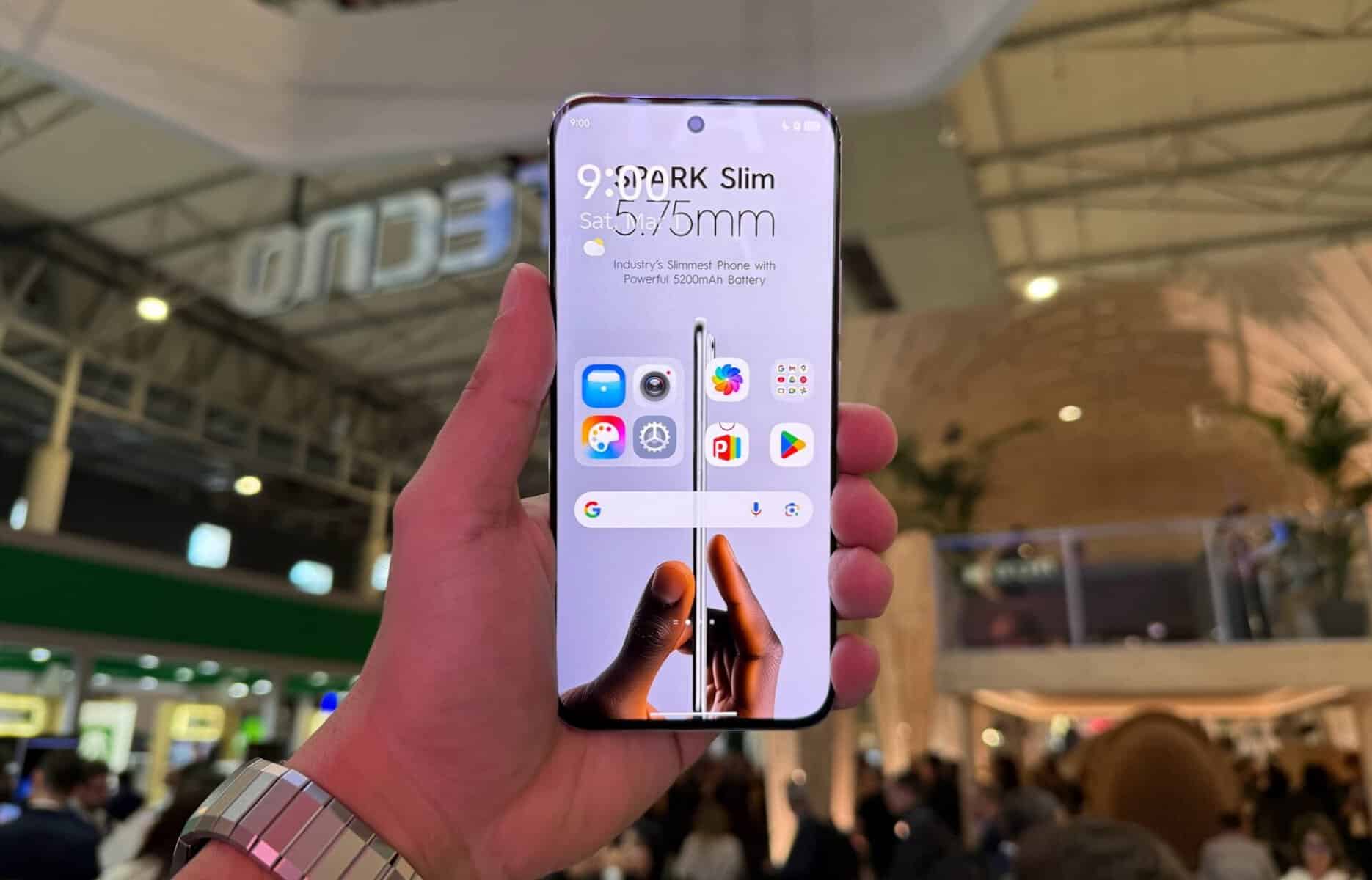 já tivemos um smartphone super fino na mão. o que muda?