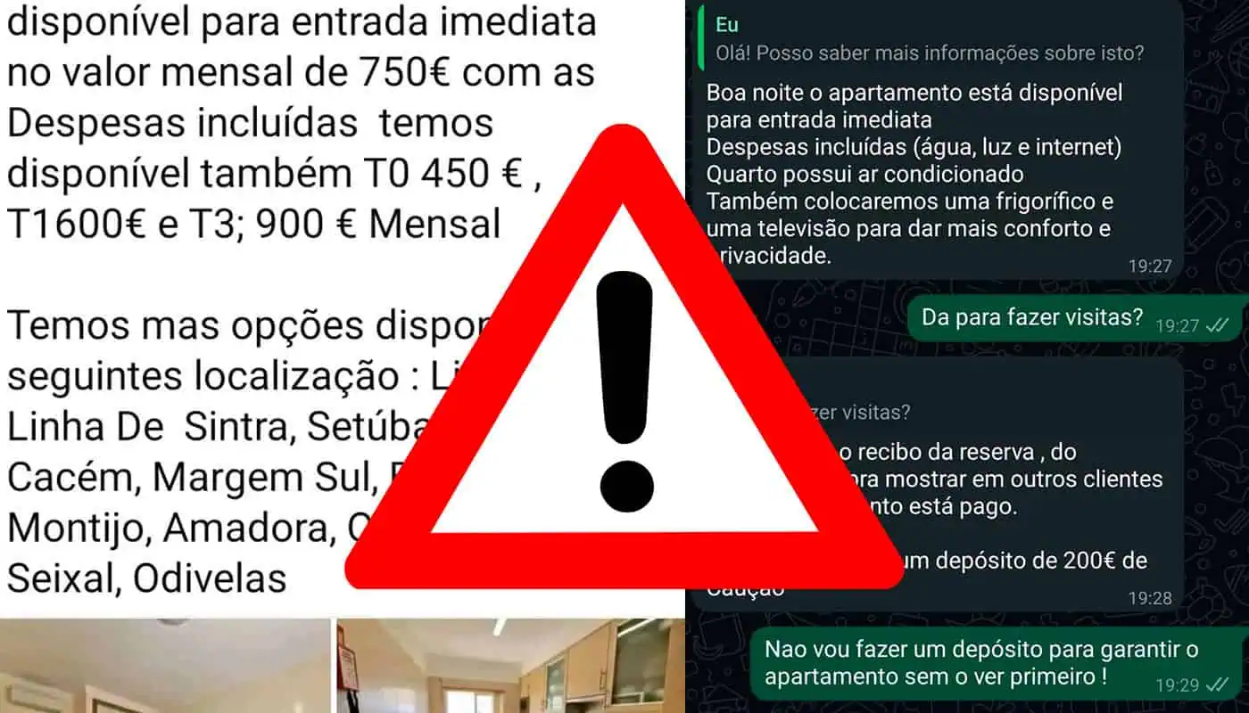 Se quer arrendar casa tenha muito cuidado com esta burla!