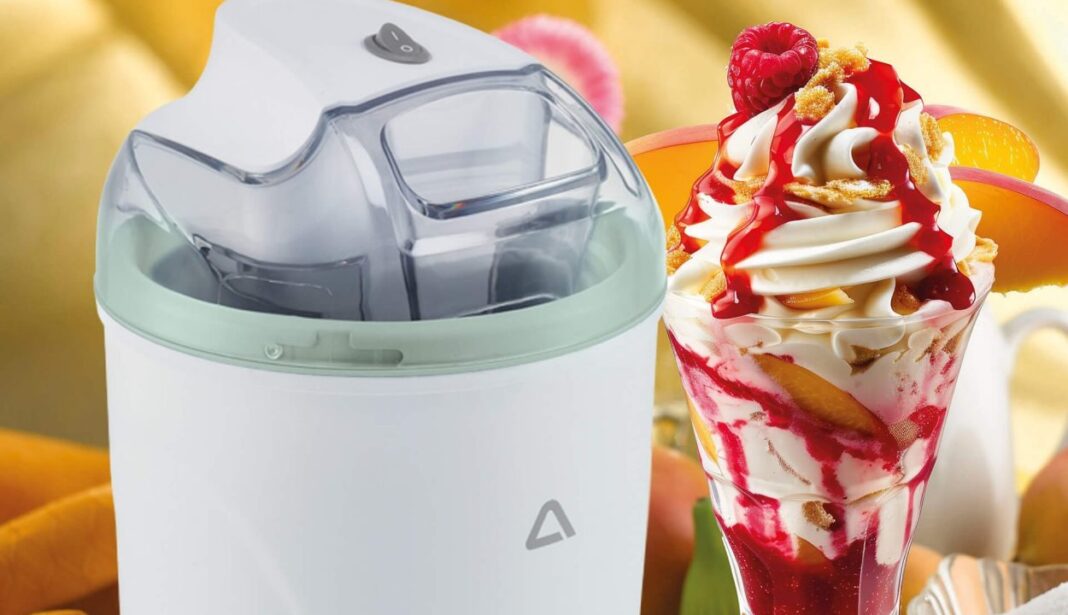 máquina de gelados do aldi vai voar das prateleiras! aproveite! 