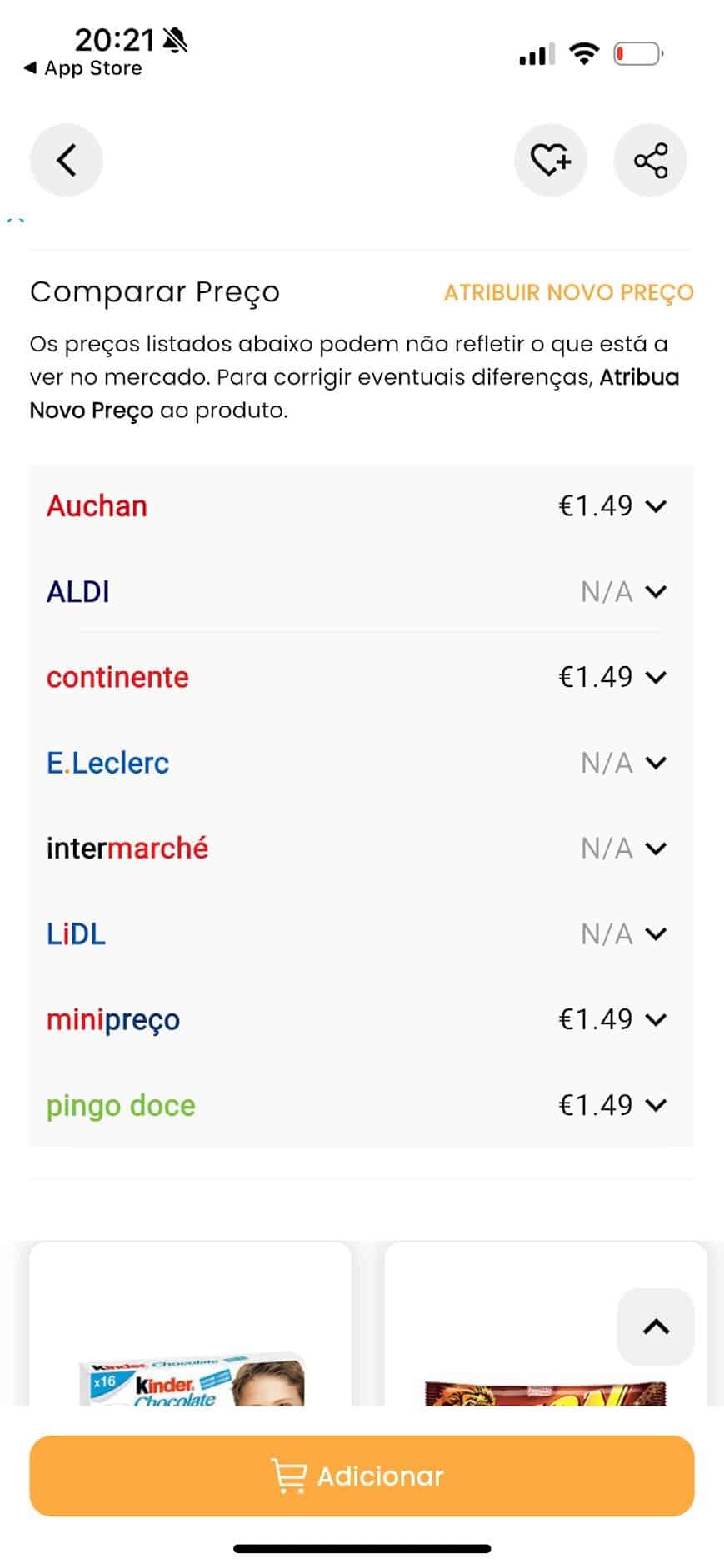 onde comprar ovos de chocolate mais baratos? há uma app!