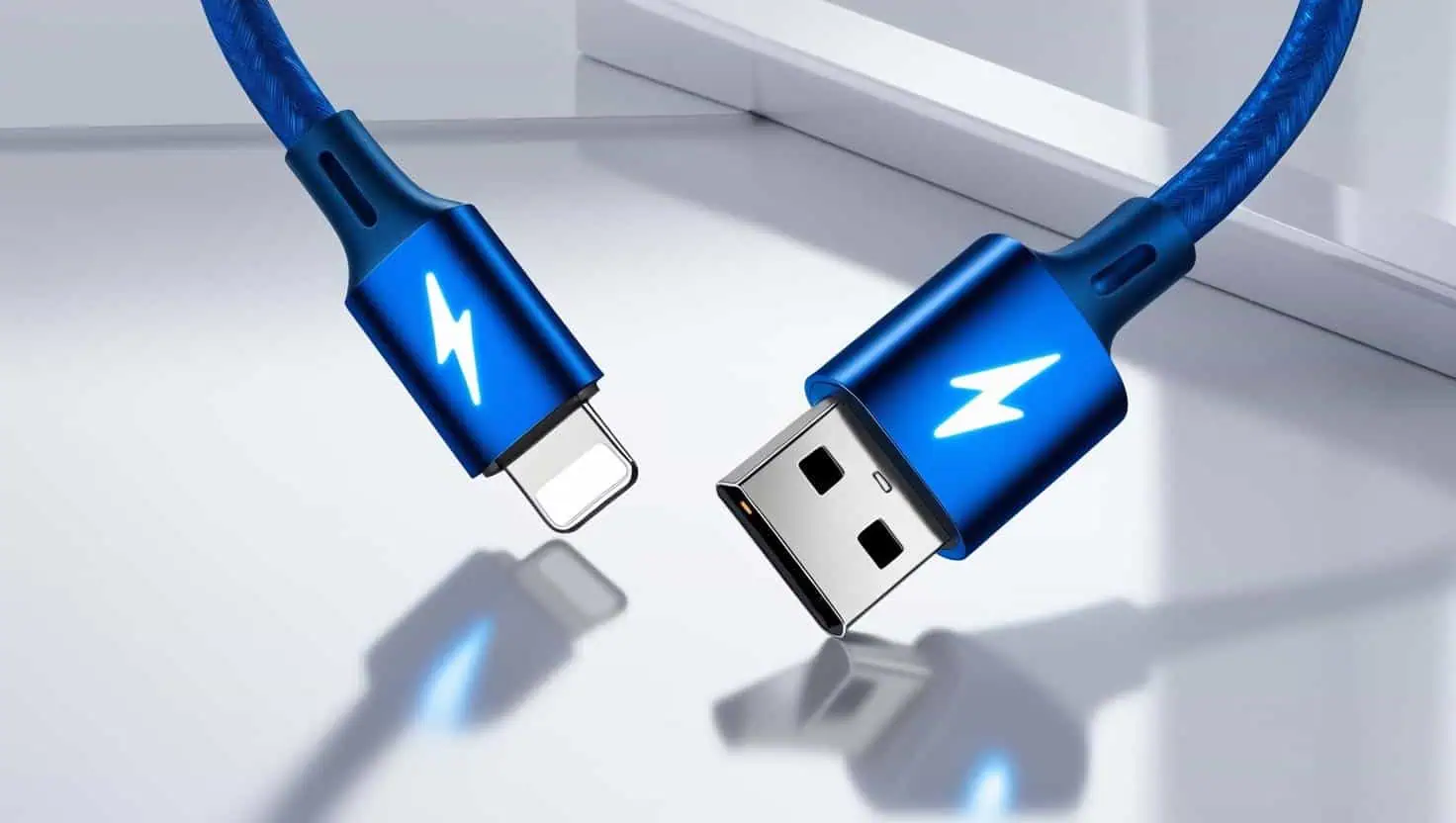 USB PD, o que significa um cabo usb-c com o símbolo de um raio?