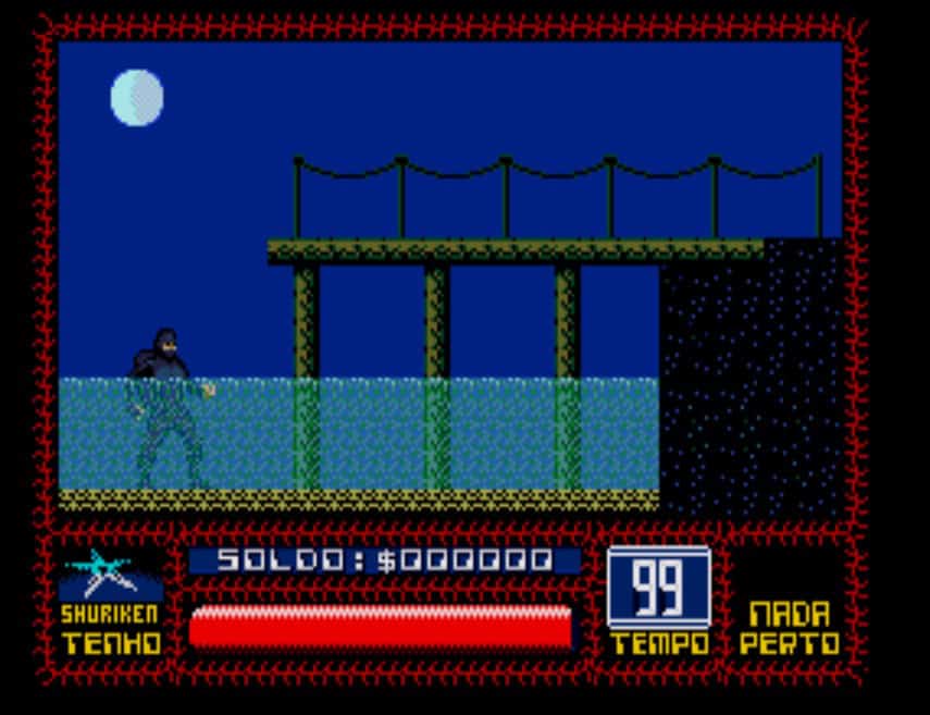 saboteur: o ninja que arrebatou o spectrum chegou à mega drive