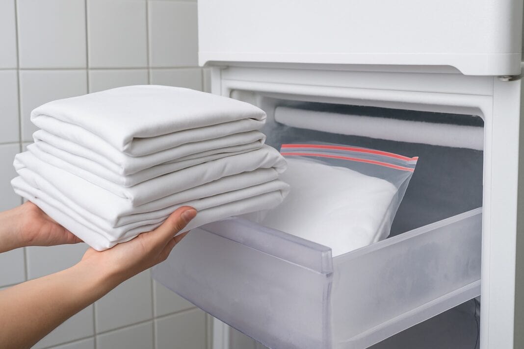 o truque dos lençóis frios que está a conquistar a internet