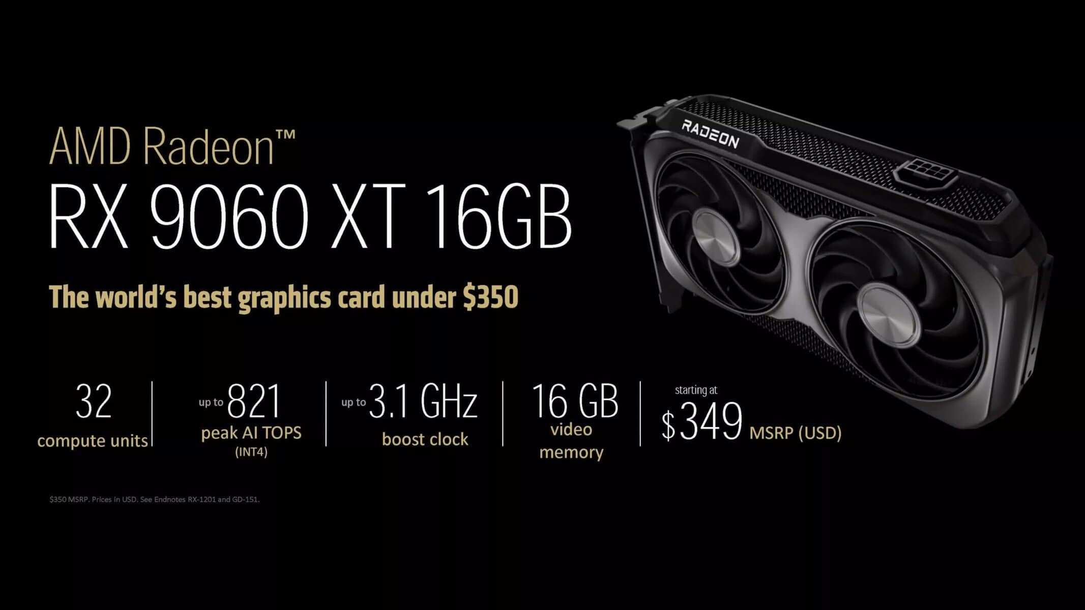 amd rx 9060 xt: uma gráfica de 16gb por 350 dólares?