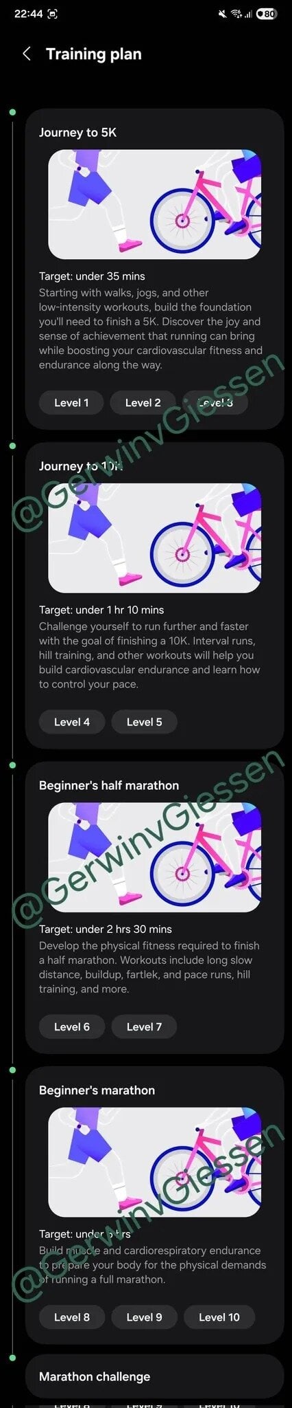 samsung prepara o novo running coach no one ui 8