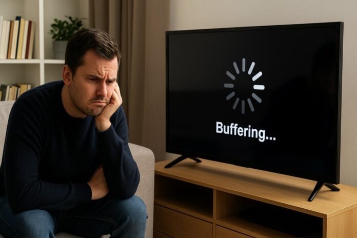 Smart TV com Wi-Fi fraco, smart tv ou uma tv 