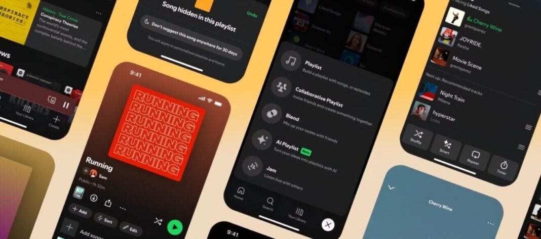 spotify mudou tudo! mais fácil de usar e mais inteligente