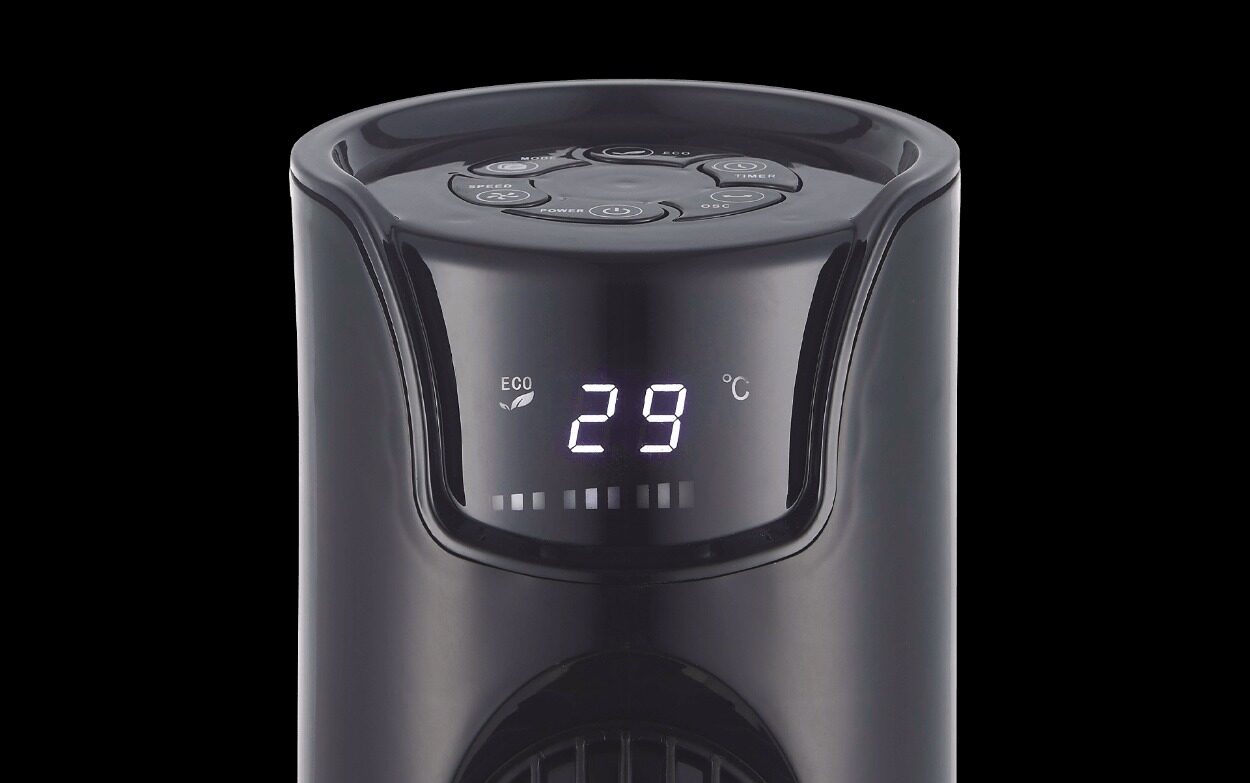 ventilador de torre do aldi deixa-o fresco por pouco dinheiro!