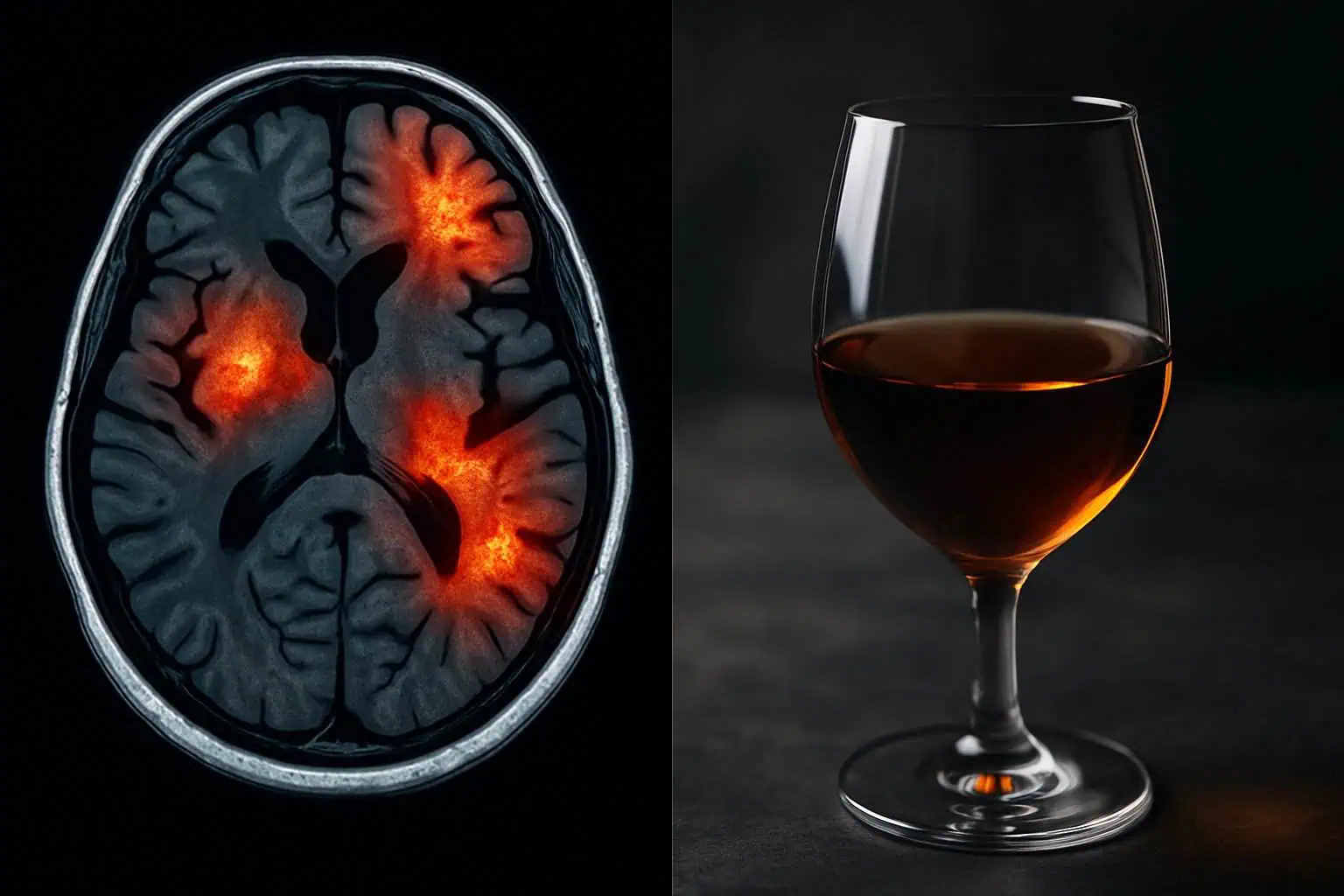 Consumo de álcool pode duplicar o risco de danos cerebrais