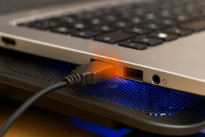 porta-usb-a-aquecer portas USB validade